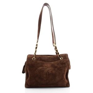 Chanel Timeless Chain Suede Shoulder Bag